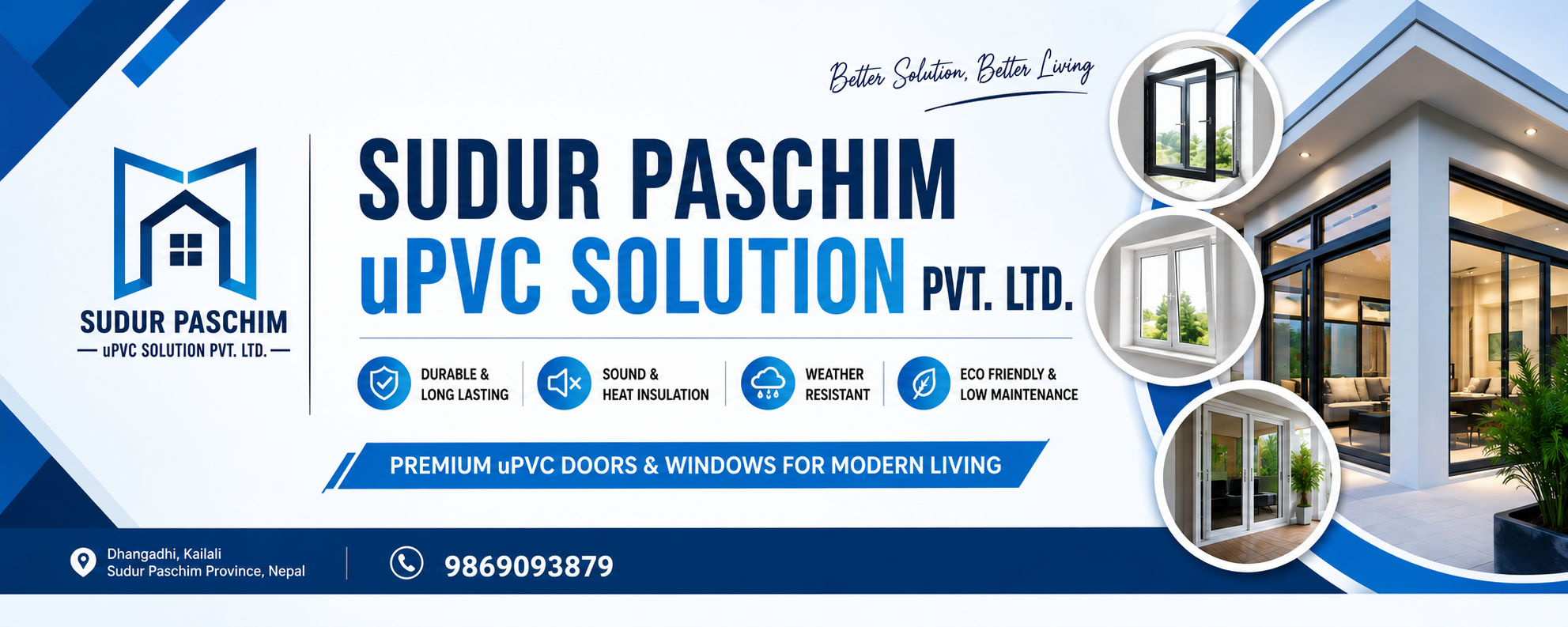 Sudur paschim uPVC solution pvt ltd cover
