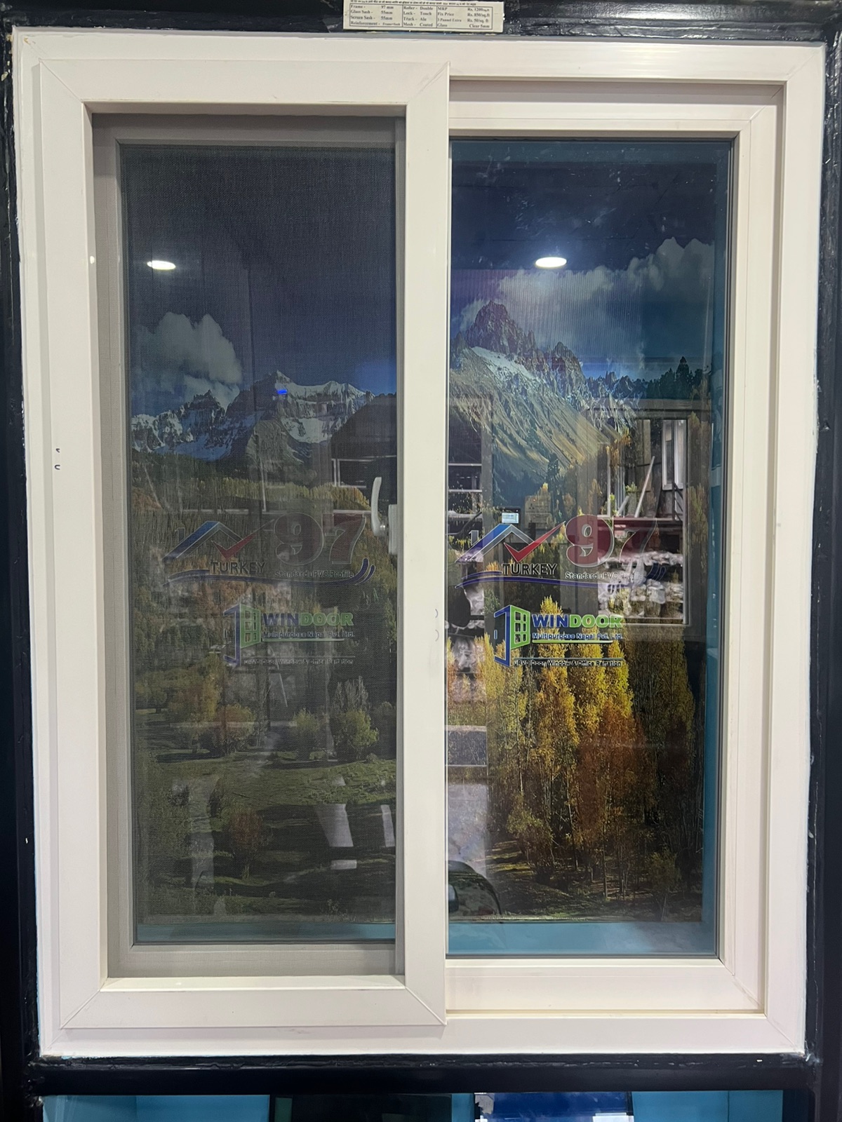 Sliding Window 97 Series With Moon Lock