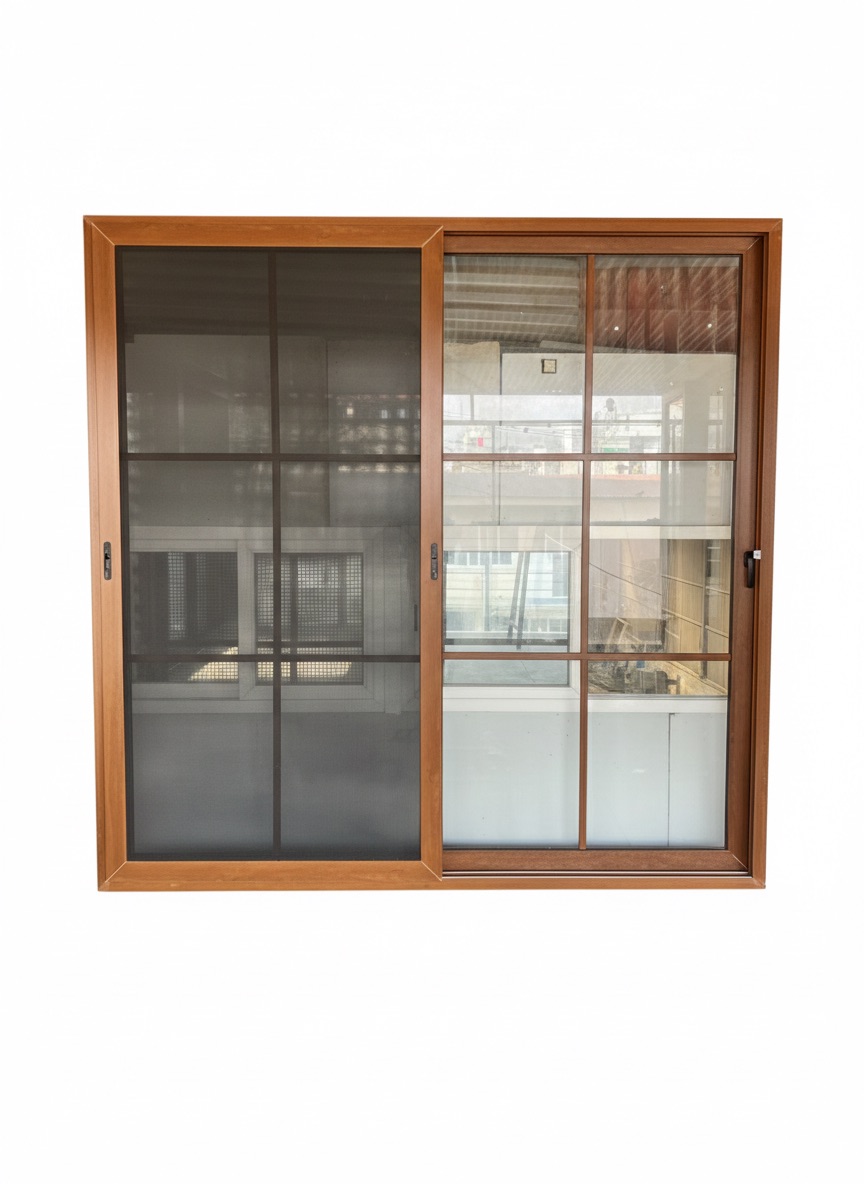 97 Series Premium Door (Lemineted Profile) With Georgian Bar