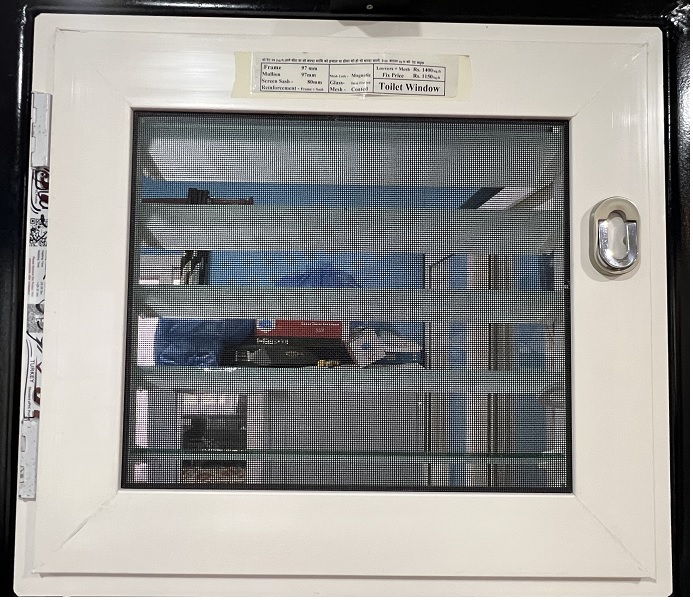 Louvers With Mesh 97 Series Bathroom Window